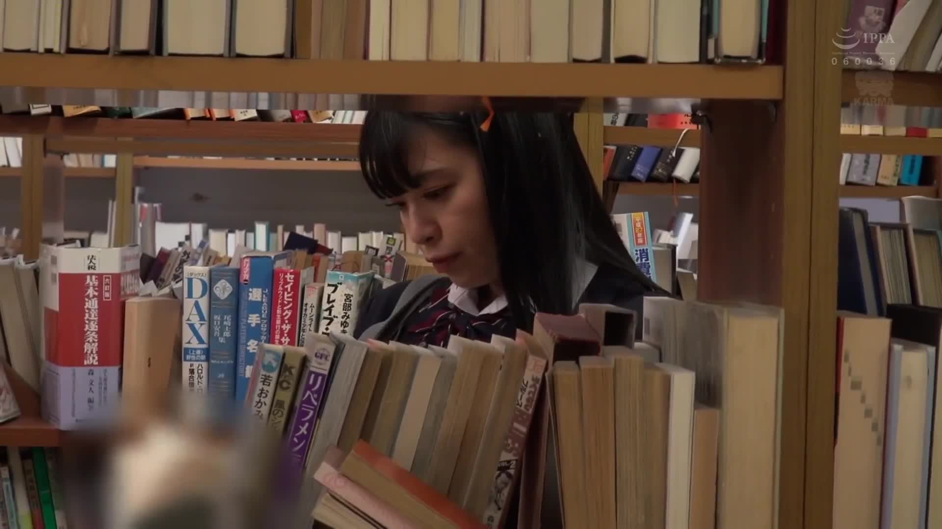Someone...someone help me... A voiceless scream! A sensitive beautiful girl in a uniform is forced to suppress her voice and not even moan... A molester in a library 4 Anna Hanayagi - AV大平台-Chinese Subtitles, Adult Films, AV, China, Online Streaming