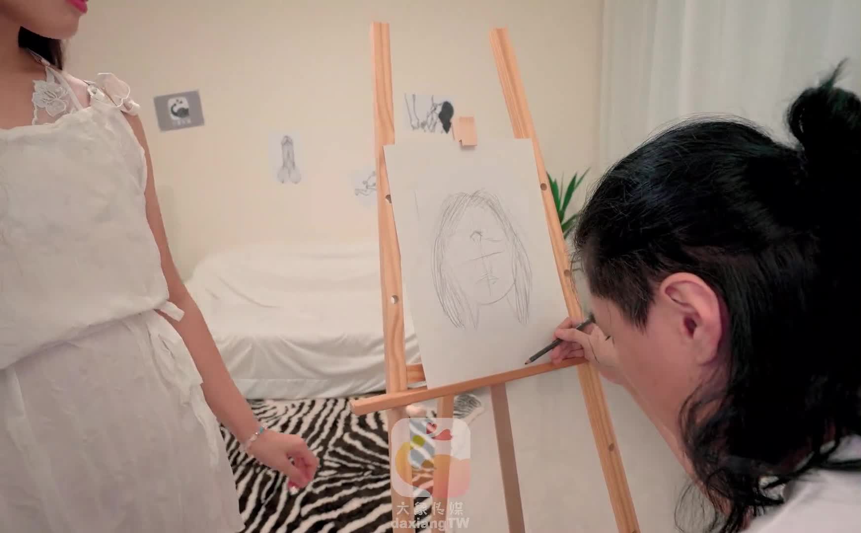 Super active and sexy witch painter and students strengthen after-school tutoring - AV大平台-Chinese Subtitles, Adult Films, AV, China, Online Streaming