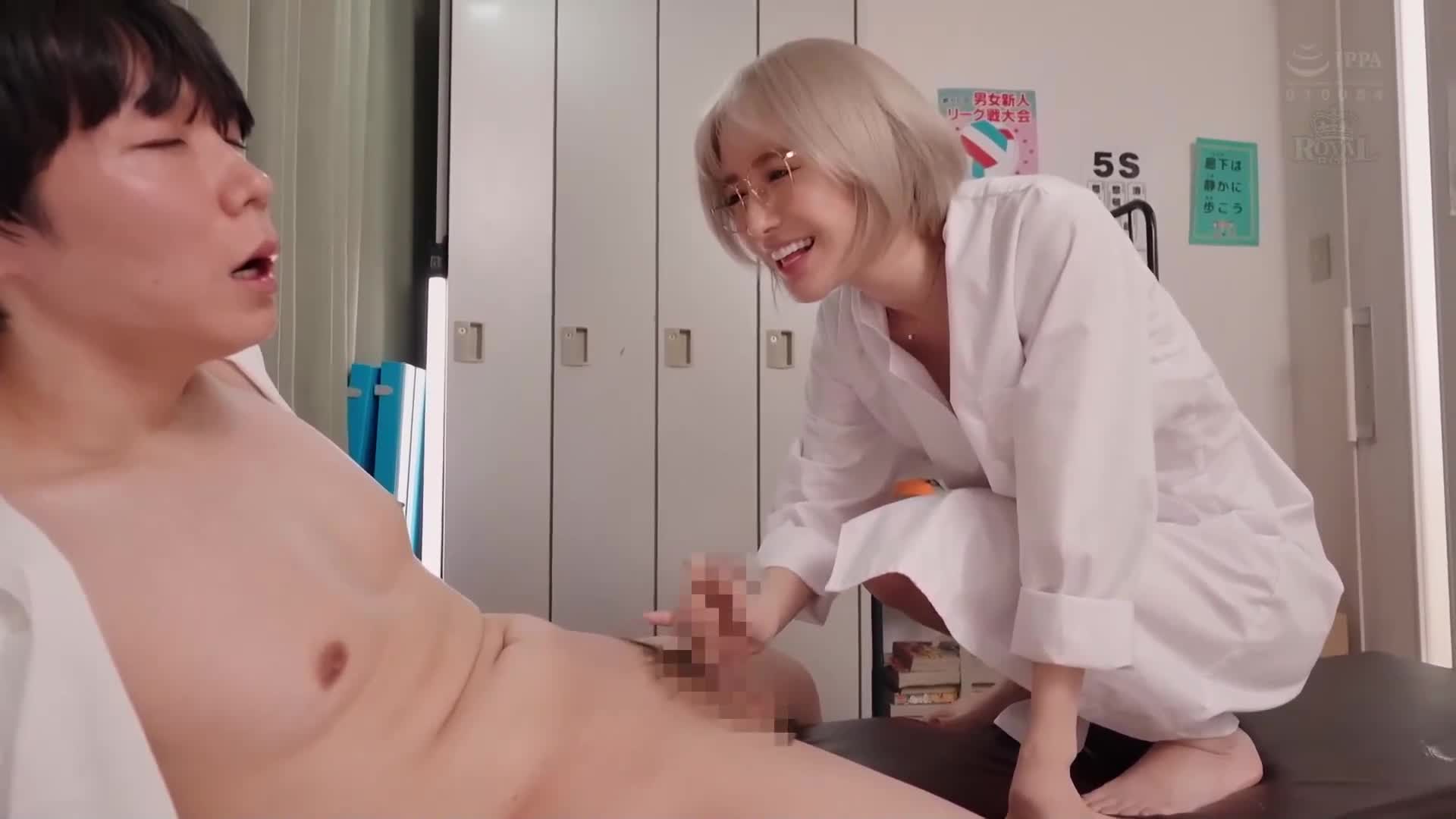 性别问题咨询所，性感美女老师透过温柔的阴道检查，让男子学生在色色的保健室中多次射精的。百永纱里奈 - AV大平台-中文字幕,成人影片,AV,国产,线上看