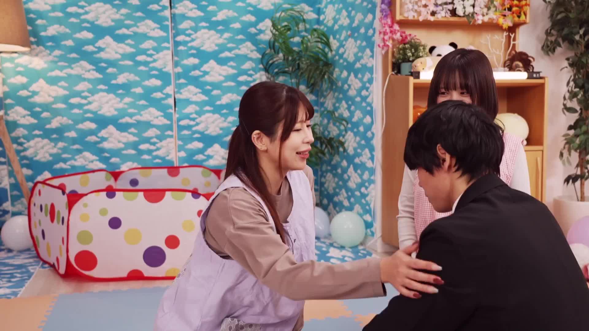 An oasis for boys who want to return to their childhood and be spoiled! Adult Nursery School: A sexy, busty nursery teacher will soothe you with her full-length, masturbation childcare! - AV大平台-Chinese Subtitles, Adult Films, AV, China, Online Streaming