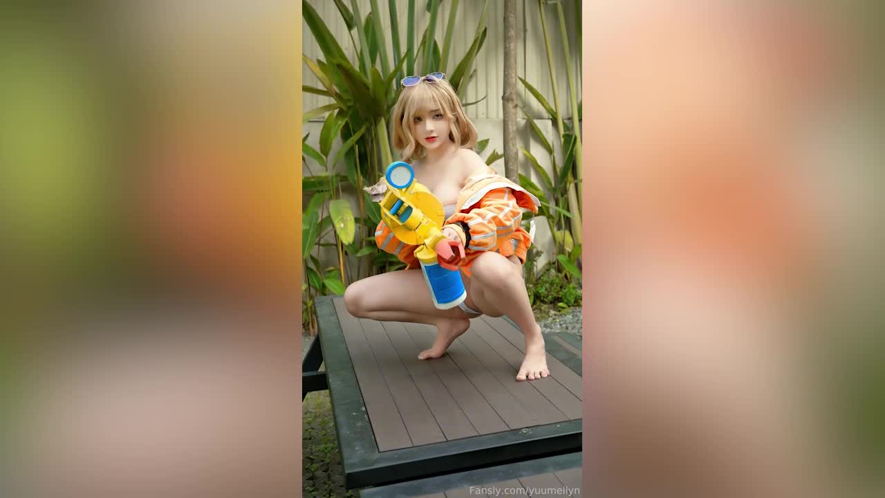 金发大眼嫩妹口交翻白眼，各种姿势被干最后内射，舔技是真不错，cos妮姬阿妮斯 - AV大平台-中文字幕,成人影片,AV,国产,线上看